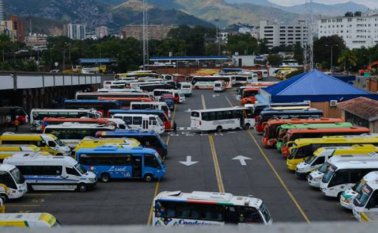 Terminal de Transportes de Cali.  Colprensa