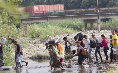 En materia migratoria,  el presidente de Venezuela, Nicolás Maduro, ha implementado una estrategia de instrumentalización que va del negacionismo, pasando por el aprovechamiento de la tragedia humana. Archivo / La Opinión