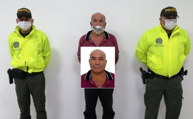 Reinel Santiago Sanguino estaba escondido desde que cometió el crimen de su amigo. Policía