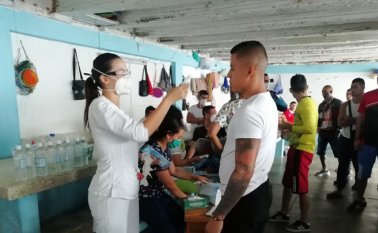 De acuerdo con los reportes del Instituto Nacional de Salud, en la cárcel se presentan 26 casos positivos, de los cuales hay nueve pacientes recuperados y uno muerto.
Cortesía