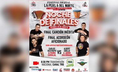 El sábado 29 de agosto será el concierto de cierre. Cortesía