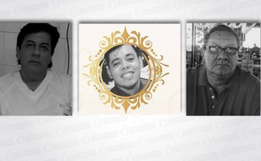 El médico Ramiro Corzo, el enfermero Jonny Andrés Paredes y Alirio Rangel, quien trabajaba como auxiliar técnico, los tres empelados del sector salud que perdieron la lucha contra el coronavirus en las últimas horas. Cortesía