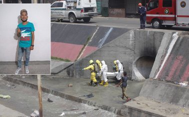 El cuerpo fue llevado al Instituto de Medicina Legal. La Opinión