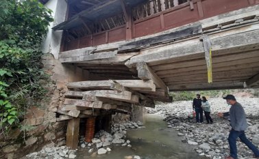 Ya se dio inicio al dragado del río Chitagá. Cortesía