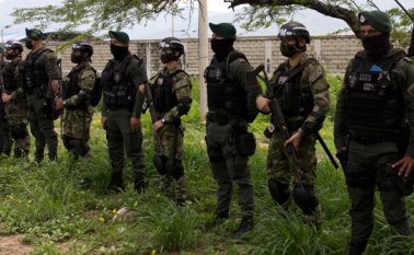 Tropas de la Trigésima Brigada del Ejército hacen presencia permanente en todo el corredor fronterizo que abarca el área metropolitana de Cúcuta. Luis Alfredo Estévez