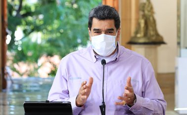 Nicolás Maduro, presidente de Venezuela. AFP
