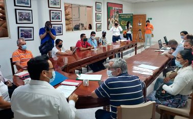 Se adelanta una alianza estratégica para la comercialización del grano de café en esta región del país. Javier Sarabia