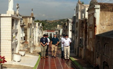 Los trabajos de remodelación de la morgue del Cementerio Central, en el barrio El Contento, se desarrollaron a través de la Secretaría de Infraestructura. Alcaldía de Cúcuta