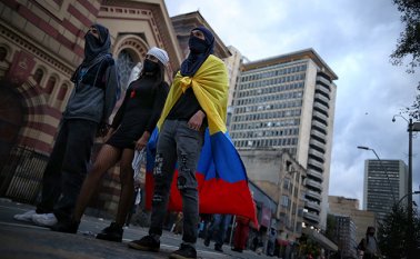 Jornada de manifestaciones a nivel nacional. Colprensa