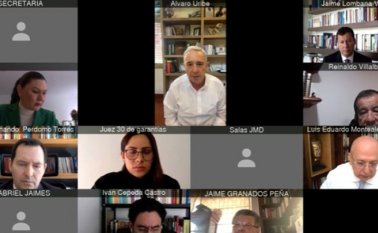 Juez define rumbo del proceso judicial del exsenador Álvaro Uribe. Colprensa