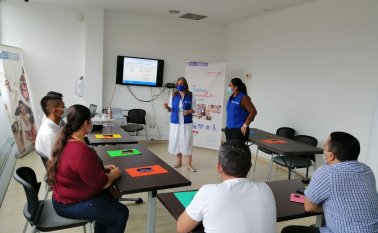 La actividad liderada por la Unidad para las Víctimas contó con la participación de representantes de la población sobreviviente del conflicto armado de Ciudad Rodeo, Cormoranes y San Fernando del Rodeo. Cortesía