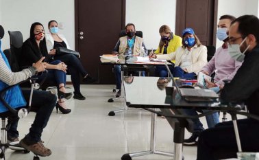 Gobernación y la Alcaldía participaron en el encuentro interinstitucional. Roberto Ospino