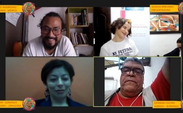 La transmisión se realizó vía Facebook Live de la Corporación Cultural Frontera Aire. Cortesía