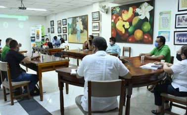 El convenio fortalece lazos de comercialización de productos agrícolas.  Cortesía