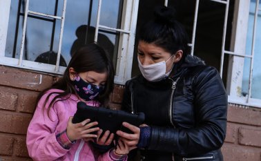 Aún se están preparando para el regreso a clases. Colprensa