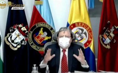 Ministro de Defensa, Carlos Holmes Trujillo. Colprensa