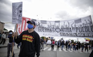 El Comité Nacional de Paro convocó a un paro nacional para el próximo miércoles 21 de octubre. Colprensa