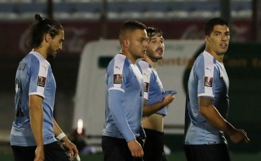 Selección de Uruguay. AFP