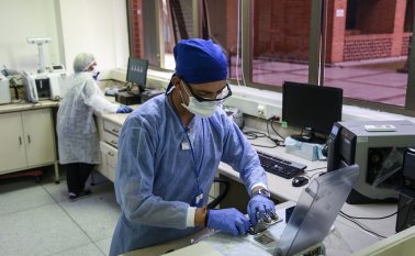 La herramienta digital permite administrar datos sobre la evolución de la COVID-19 de una manera mucho más ágil, para tomar decisiones más rápido. Archivo Colprensa