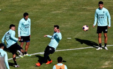 Lionel Messi comandará a la 'Albiceleste', que en la primera fecha ganó 1-0 a Ecuador.  AFP