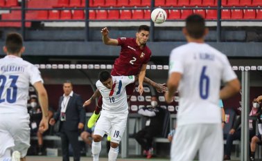 Venezuela venía de perder 3-0 con Colombia en Barranquilla en el debut de su nuevo entrenador, el portugués José Peseiro. Tomada de Twitter @FVF_Oficial