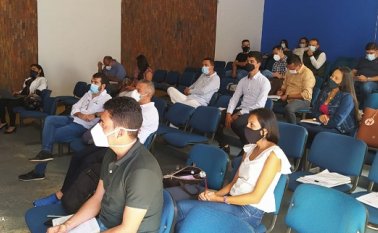 Alcaldes y jefes de planeación de Ocaña reciben capacitación. Cortesía