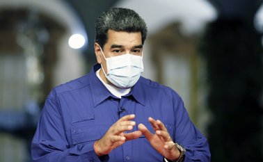 Nicolás Maduro, presidente de Venezuela. AFP