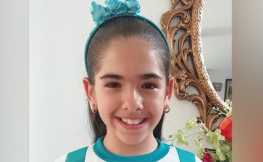 Sara Victoria Rojas, es apasionada por los números y se ha convertido en orgullo para el municipio. Cortesía