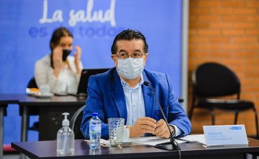 Ministro de Salud, Fernando Ruiz. Colprensa