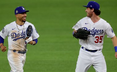 El primer duelo de la Serie Mundial quedó 8-3. AFP