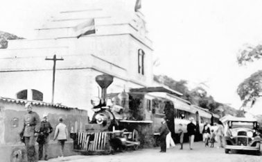 Ferrocarril en Cúcuta. Archivo