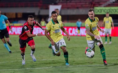 Por la fecha 6 de la presente Liga, el Bucaramanga le ganó al Cúcuta Deportivo 1-0 en el General Santander. Archivo/La Opinión