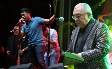 Alci Acosta en concierto en Cúcuta. Archivo / La Opinión