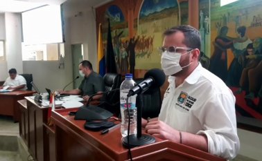 Francisco Javier Cuadros, actual secretario de Gobierno de la Alcaldía de Cúcuta. Captura de video de Facebook