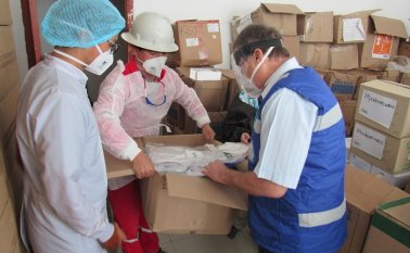 El gerente del hospital Hernando Mora destacó los aportes del gobierno departamental. Roberto Ospino / La Opinión