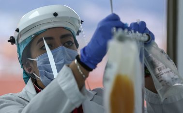 Medicamentos para pacientos con COVID-19. Colprensa