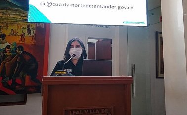 Constanza Eugenia Quintero Calderón, directora de la Oficina de las TIC. Cortesía
