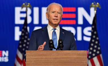 Joe Biden, nuevo presidente de EE. UU. AFP
