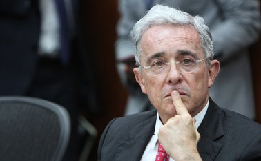 Álvaro Uribe Vélez, exsenador y expresidente de Colombia. Colprensa