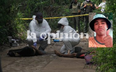 Los cadáveres quedaron tendidos en la placa huella de la trocha La Marina, en La Parada, de Villa del Rosario. Cristian Herrera