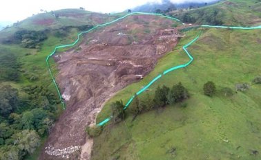Los daños ocasionados por los fuertes aguaceros de los últimos días se presentan en más de 10 veredas del municipio. 100 productores campesinos están damnificados parcialmente. Roberto Ospino