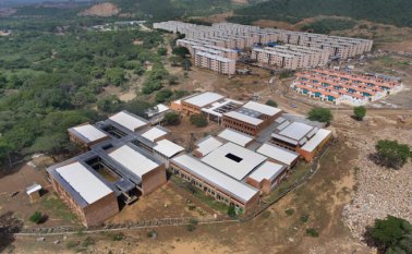 El Conjunto Residencial Los Arrayanes y el Megacolegio de Ciudad Rodeo, algunos de los lugares más afectados por las fuertes lluvias. Juan Pablo Cohen