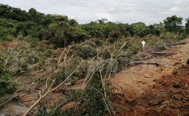El cuerpo se encontraba a pocos metros de una mina de Coque. La Opinión