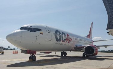 Volarán en Boeing 737-400, aeronave para 144 pasajeros. Cortesía GCA