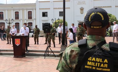 Las autoridades de Ocaña articulan planes para garantizar la seguridad. Cortesía
