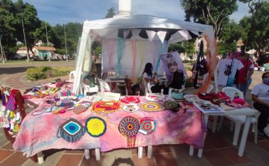 20 emprendedoras de Cúcuta, Los Patios y de Villa del Rosario participan en la feria artesanal. Cortesía