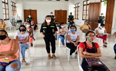 El plan ‘Mujeres 2050’, donde se atenderán inicialmente 80 unidades productivas. Cortesía.