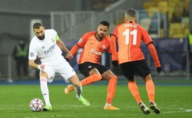 El Real Madrid volvió a caer ante el Shakhtar de Ucrania y tendrá que vencer al Borussia Monchengladbach en la última jornada si quiere acceder a octavos.
AFP