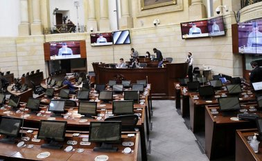 Plenaria del Senado. Colprensa