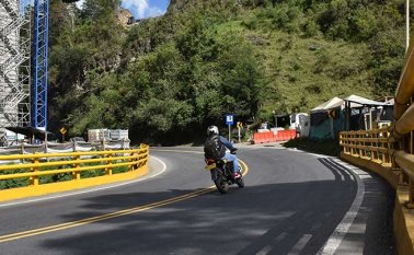 Un tramo de la Unidad Funcional Seis de la Autopista 4G Pamplona-Cúcuta que inaugura hoy el presidente Ivan Duque.
Cortesía/La Opinión